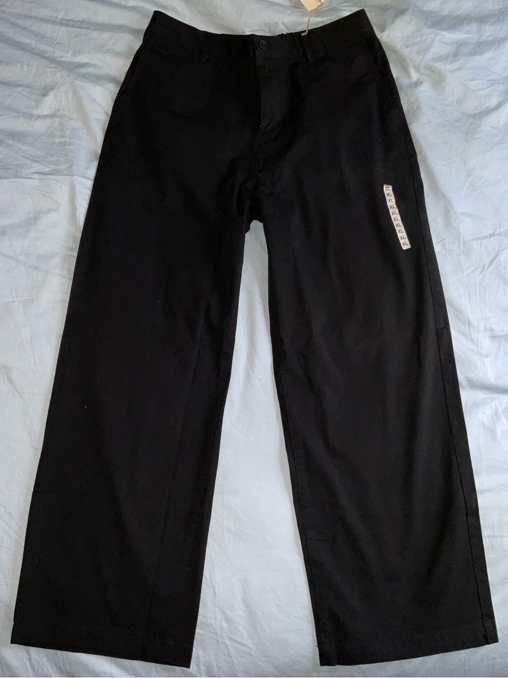 Muji Wide Leg Chino Pants
